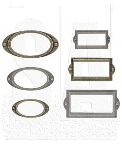 Tim Holtz- Idea-ology- Label Frames