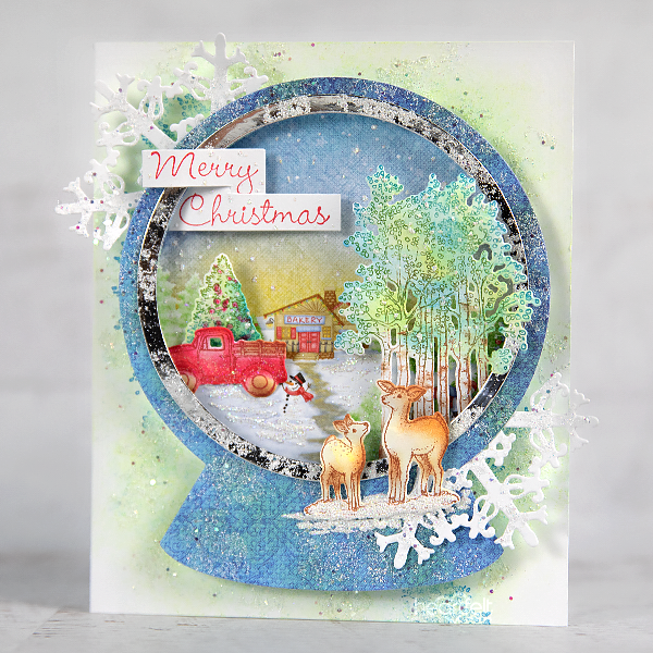 Heartfelt - Festive Snowglobe - Dies - 4