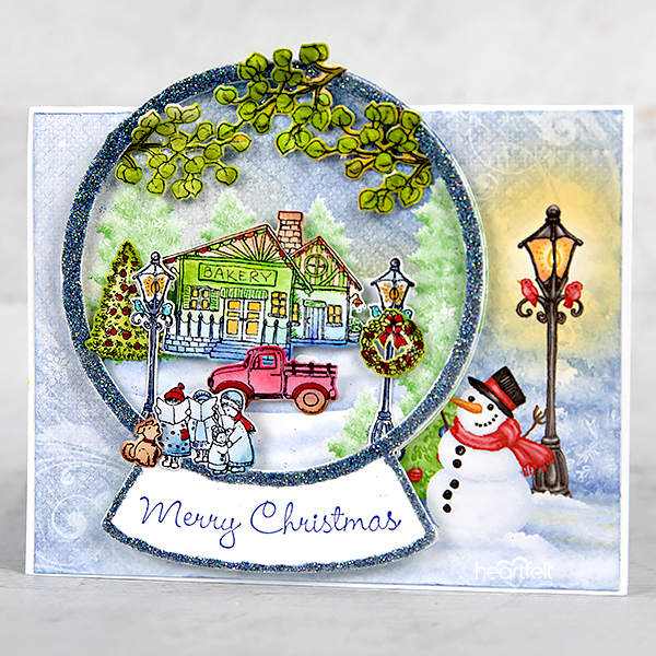 Heartfelt - Festive Snowglobe - Dies - 3