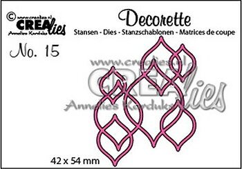 Crealies - Decorette no. 15 Decorette