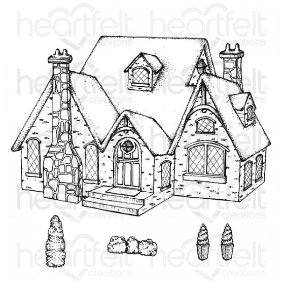 Heartfelt - Countryside Cottage - Stamp set