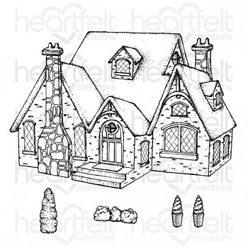Heartfelt - Countryside Cottage - Stamp set