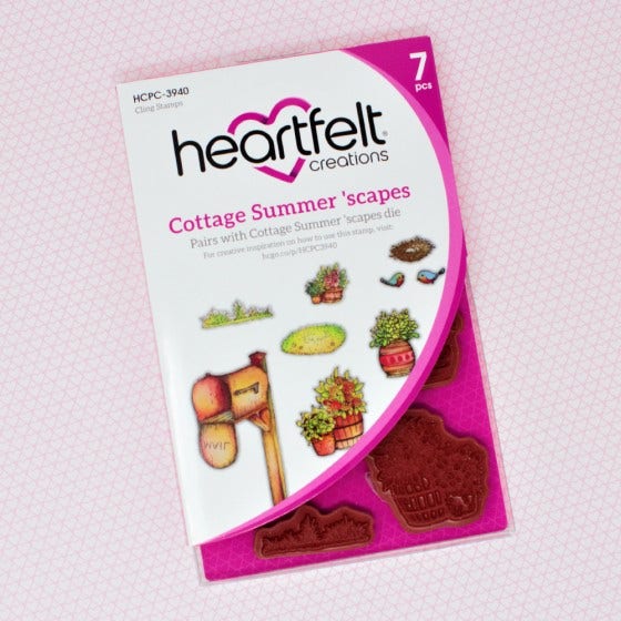 Heartfelt - Cottage Summer `scapes - Komplett set i 2 delar - 2