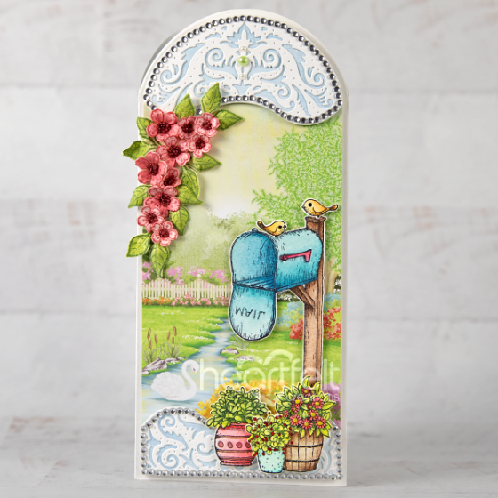 Heartfelt - Cottage Summer `scapes - Komplett set i 2 delar - 3