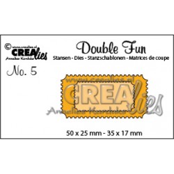 Crealies - dies no. 5 - ticket 2 st 