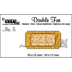 Crealies - dies no. 5 - ticket 2 st 