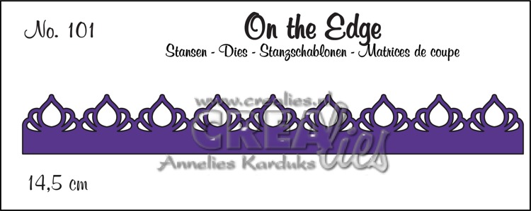 Crealies - On the edge no 101