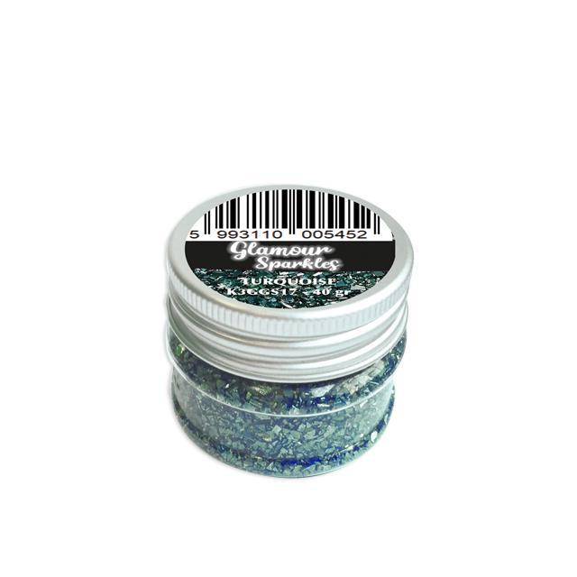 Stamperia - Sparkling turchese