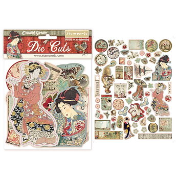 Die cuts assorted- Oriental Garden 