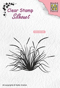 Nellie`s Choice - Clearstamp - Blooming grass 2