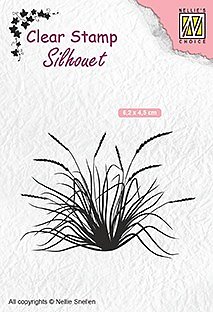 Nellie`s Choice - Clearstamp - Blooming grass 2