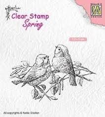 Nellie`s Choice - Clearstamp - Two birds