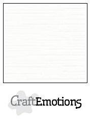 CraftEmotions - Slät/kraft  10-pack - vit