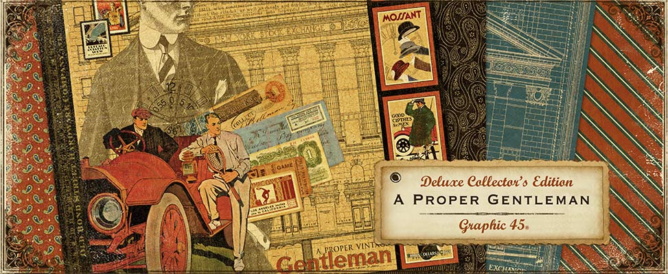 Graphic45 -  A proper Gentleman DCE - 4