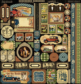 Graphic45 -  A proper Gentleman DCE