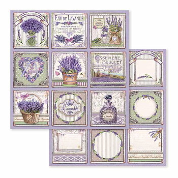 Stamperia - Double Face Paper - Provence Cards