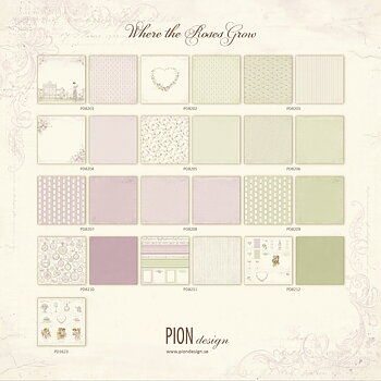 Pion Design - Where the roses grow -  Hela serien