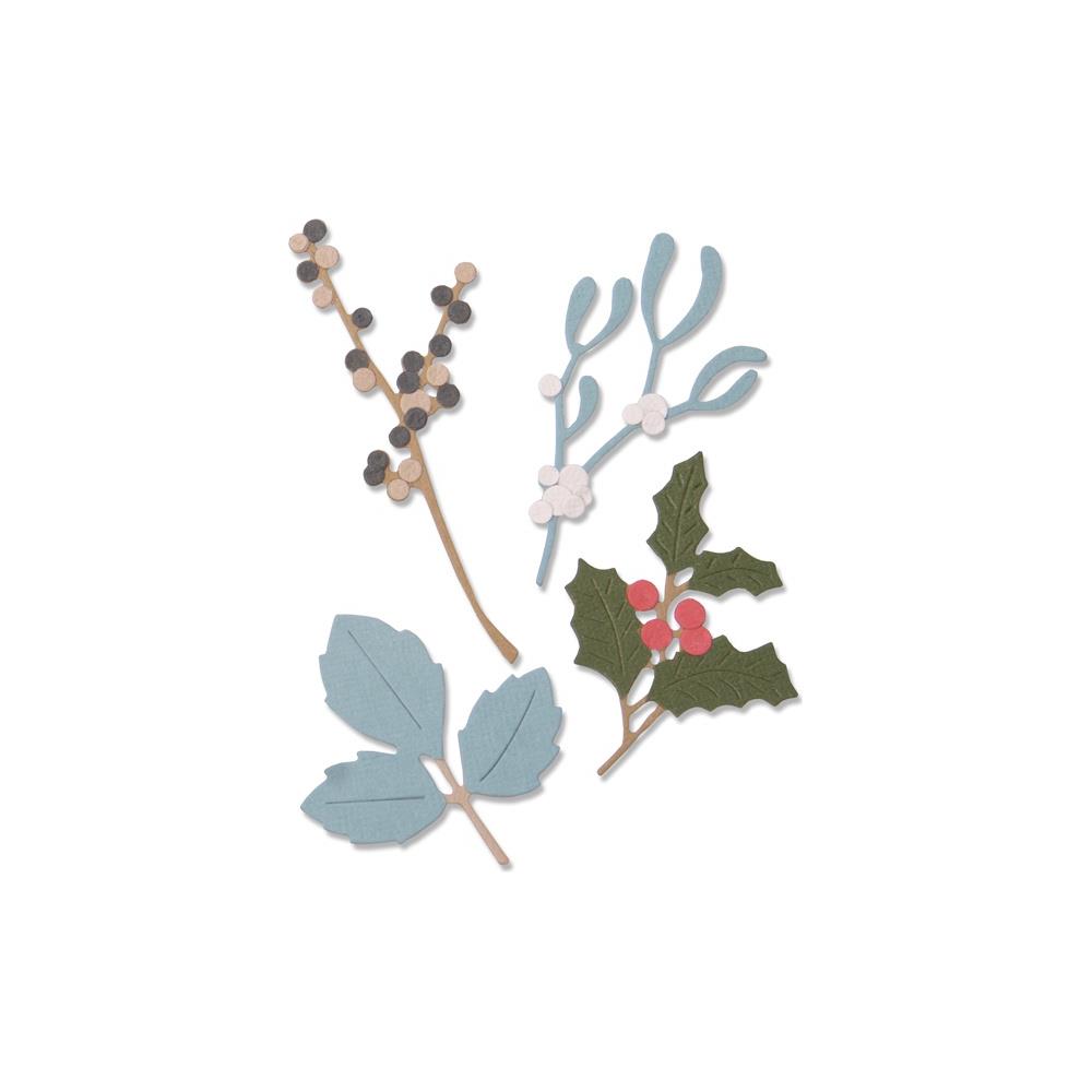 Sizzix - Dies Thinlits - Winter leaves