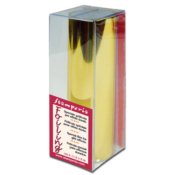 Stamperia - Foil yellow gold 11,5 cm x 2 m