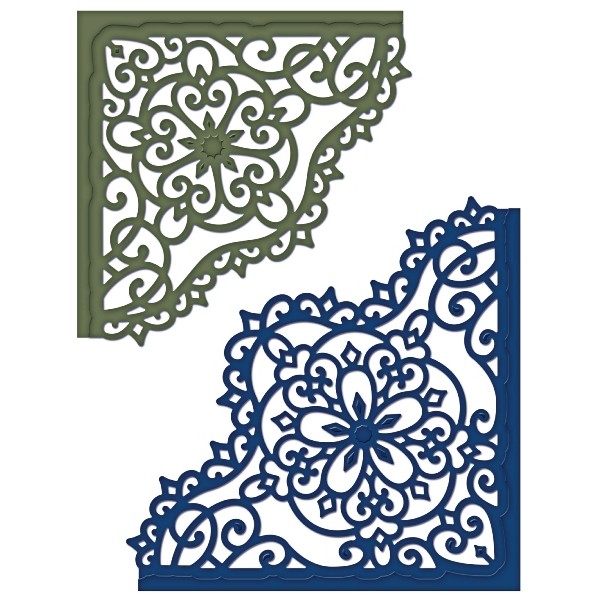 Heartfelt - Dies - Decorative Blossom Corner - 2