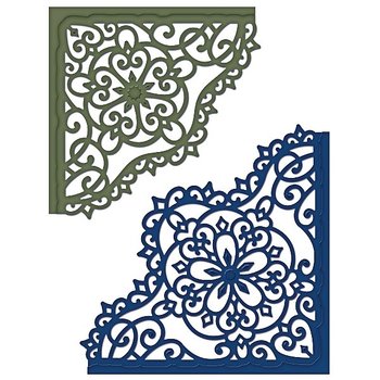 Heartfelt - Dies - Decorative Blossom Corner