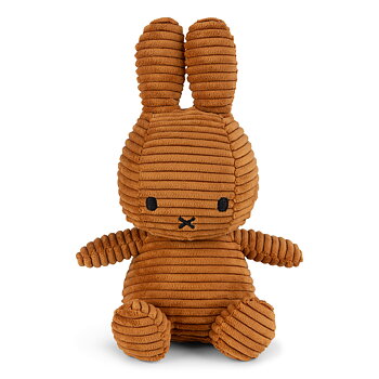 Miffy ECO Corduroy - Cinnamon 23cm