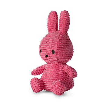 Miffy ECO Corduroy - 23 cm, Bubblegum pink