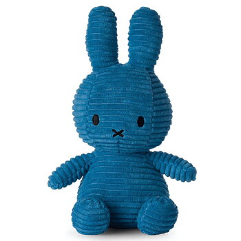 Miffy ECO Corduroy - 23 cm, Aviator blue