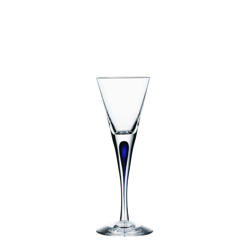 Orrefors Intermezzo Blue Aquavit