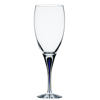 Orrefors Intermezzo Blue Red Wine