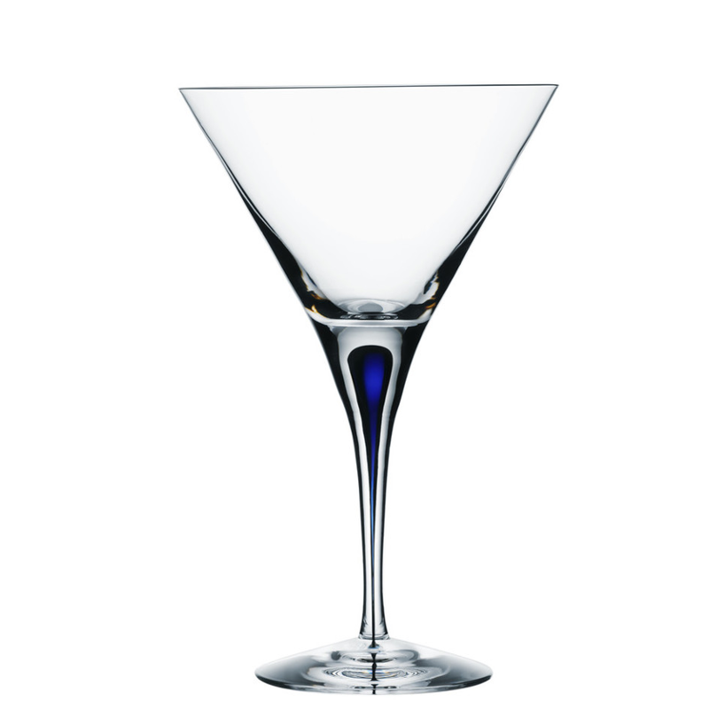 Orrefors Intermezzo Blue Martini