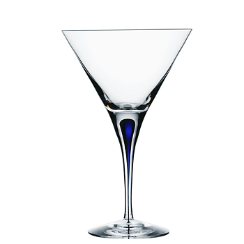 Orrefors Intermezzo Blue Martini