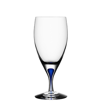 Orrefors Intermezzo Blue Ice water glass