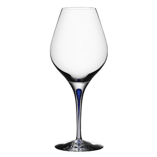 Orrefors Intermezzo Blue Aroma wine tasting glass