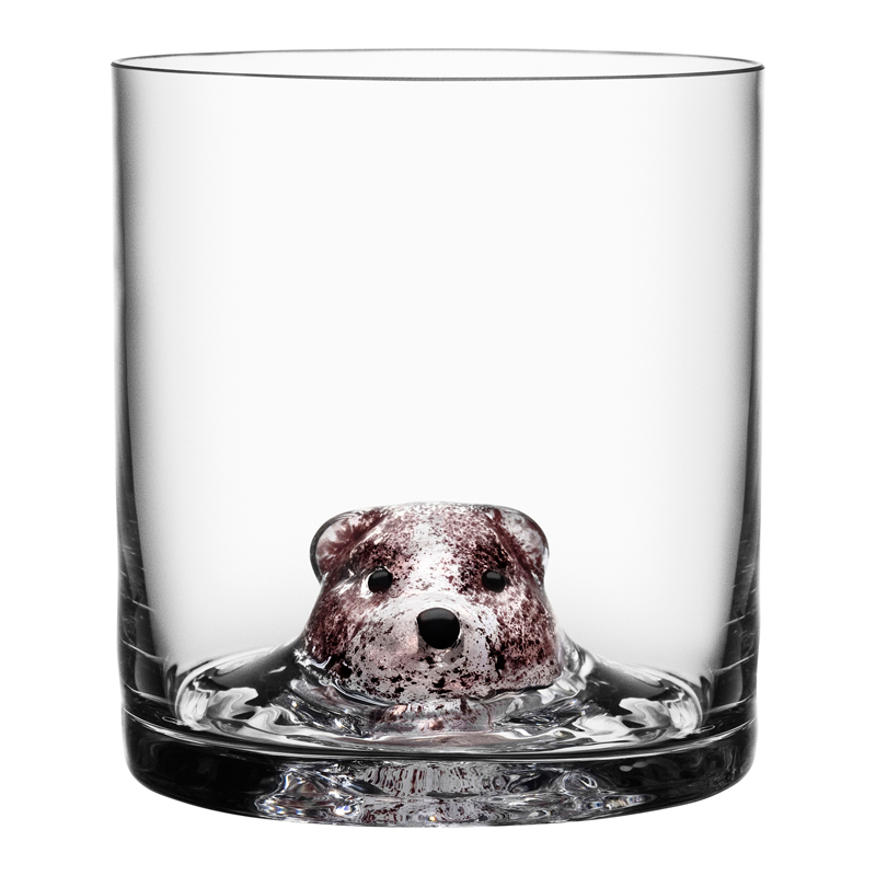 Kosta Boda New Friends Tumbler Bear