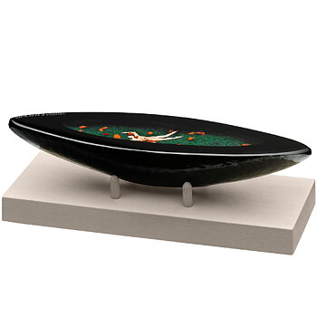 Kosta Boda Navigator Boat Sculpture