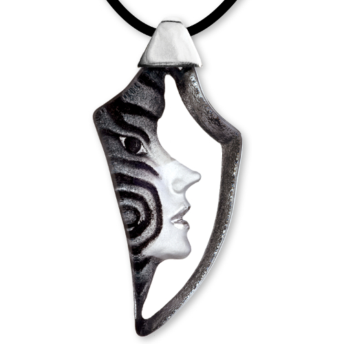 Mats Jonasson Necklace Amazona Black