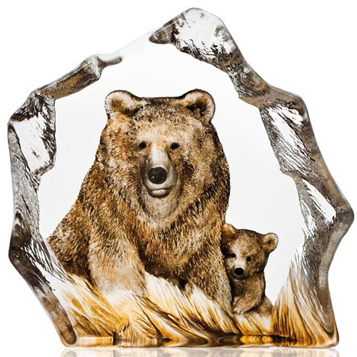 Mats Jonasson Wildlife Painted Bears