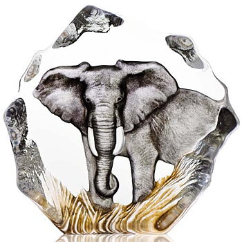 Mats Jonasson Wildlife Painted Elephant