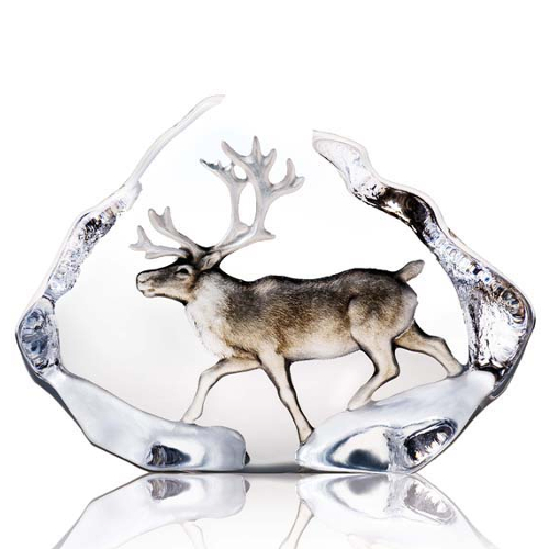 Mats Jonasson Wildlife Painted Reindeer