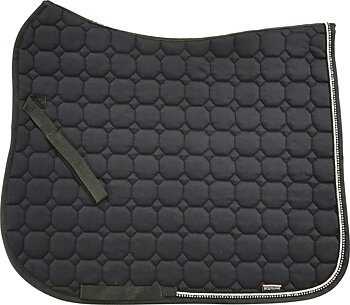 Equiline RIO Dressyr Schabrak med Strass Blå Full