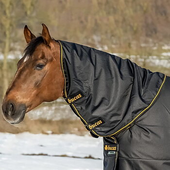 Bucas Irish Combi Neck Svart/Guld 300g