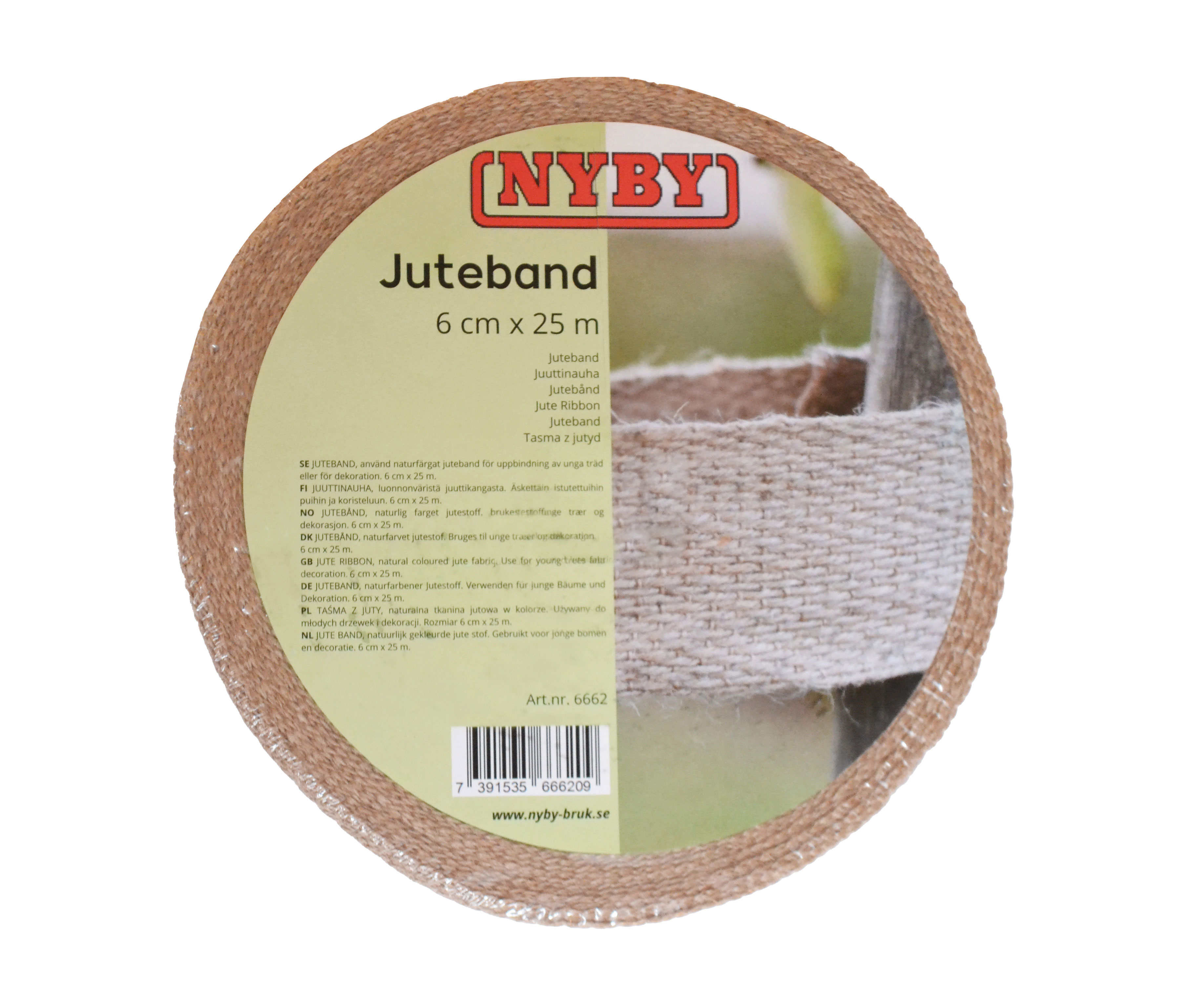Juteband 6 cm x 25 m - 2