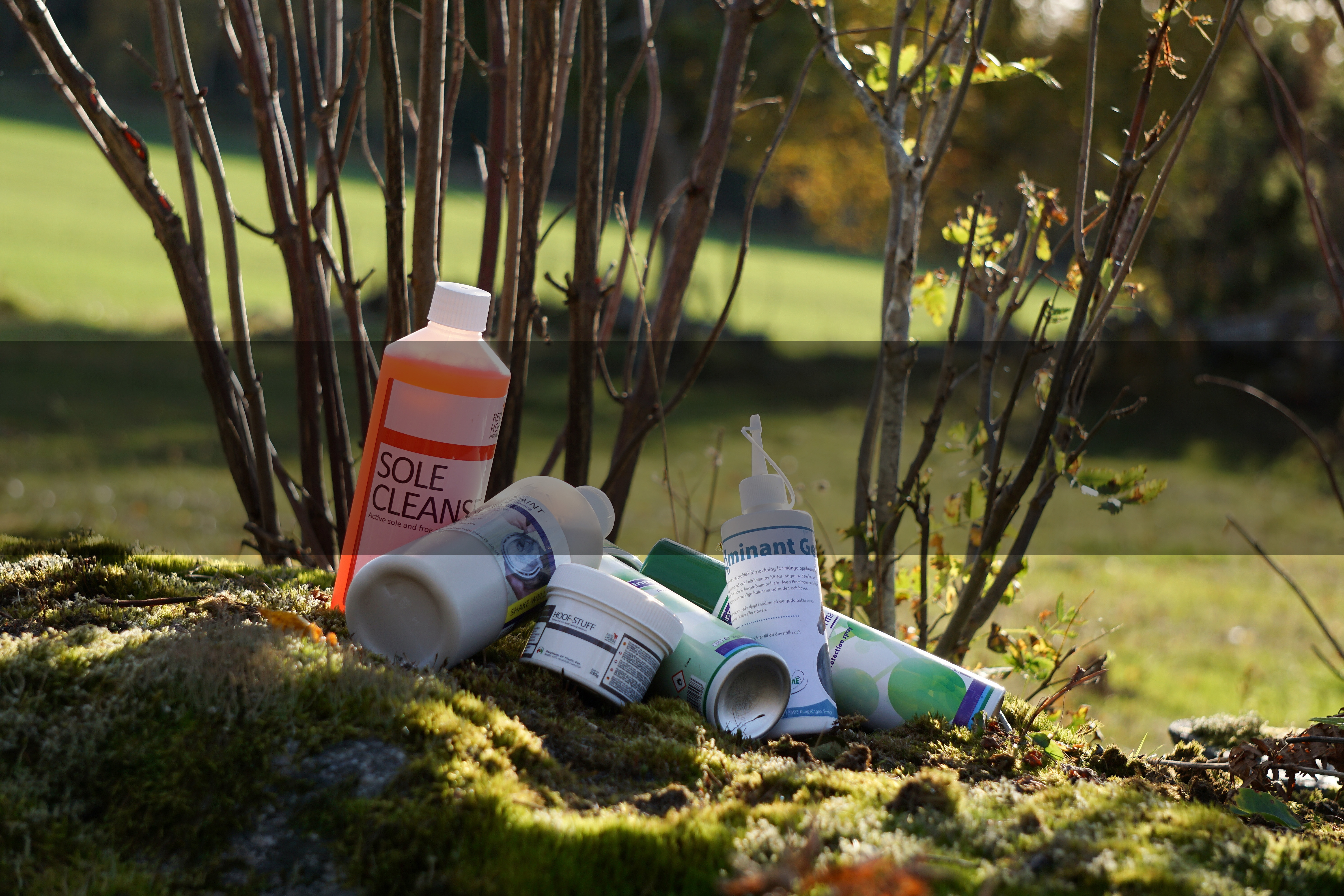 HÄST & HOVVÅRDSPRODUKTER Antibakteriella leror, sprayer m.m. 