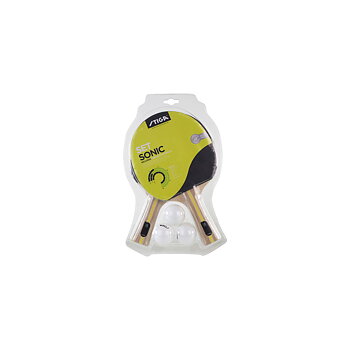 Stiga Sonic Set, 2 Rack & 3 Bollar