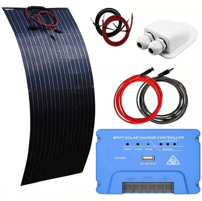 Solcellspaket 150w (150W solcellspaket, användas mängd) Solcellspaket 150w