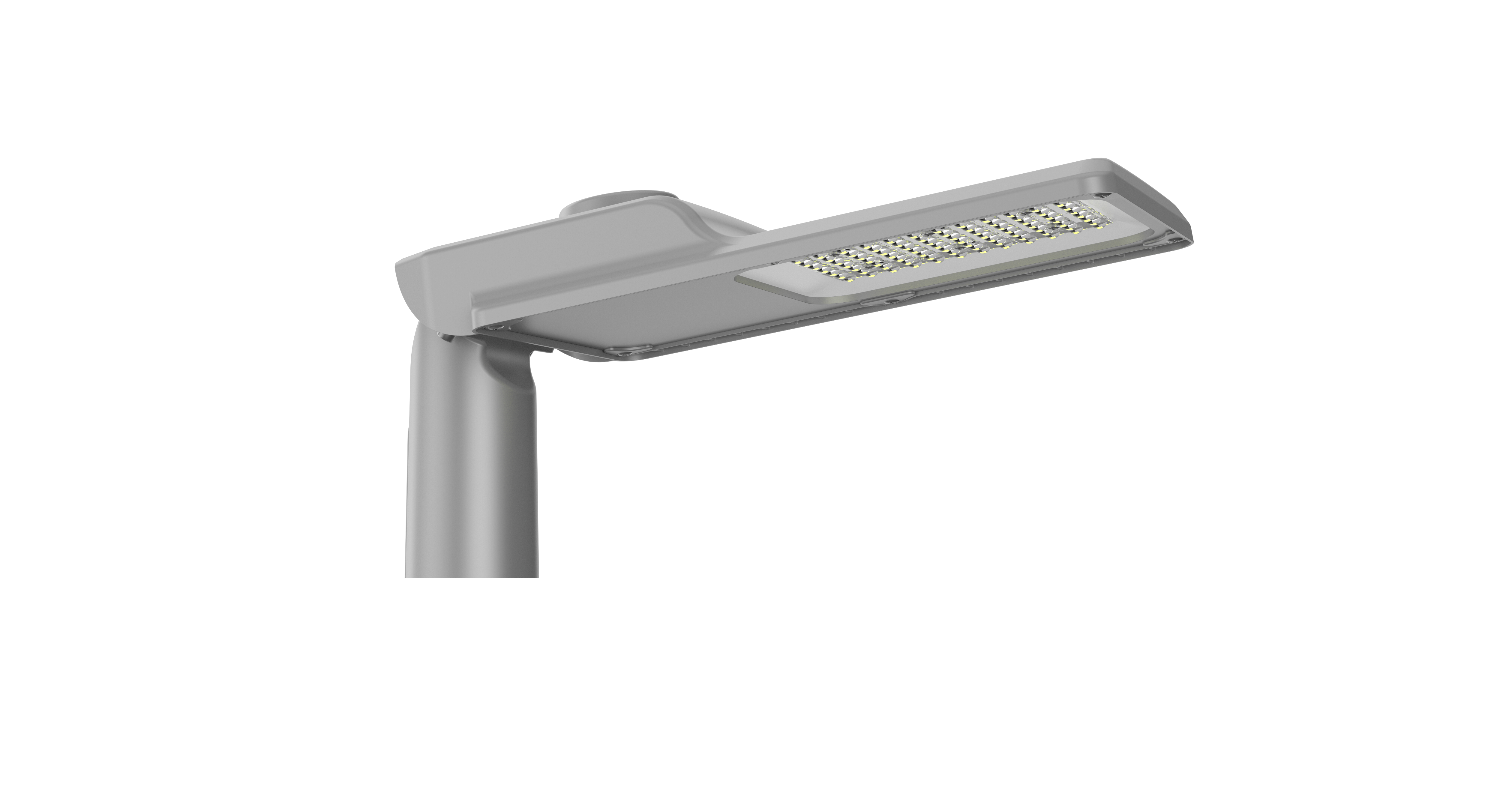 Stolparmatur LED - inställbar effekt 40, 60, 80, 100W - META