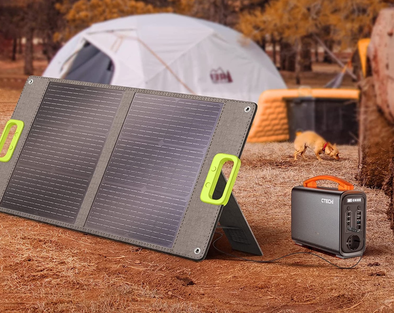 Solpanel bärbar och vikbar */  Läs mer här! 