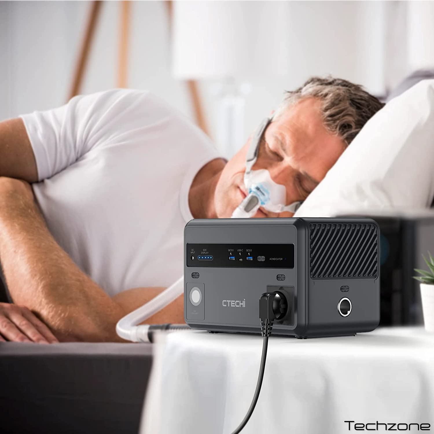 Bärbar ström CPAP-maskin m.m. */  Läs mer här! 