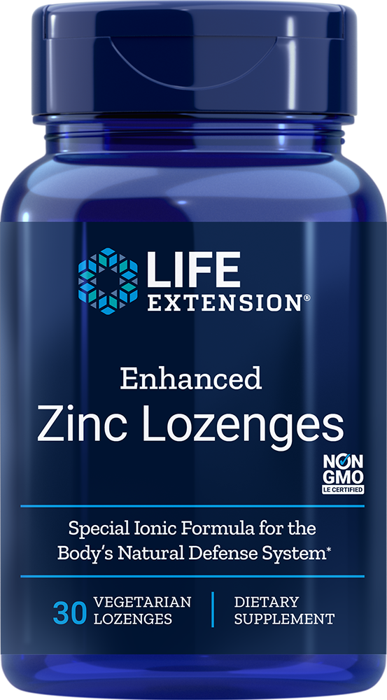 Life Extension Enhanced Zinc Lozenges – Zink sugtabletter (30 st)